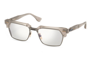 DTX443-A-03 Stone Grey - Antique Silver with Clear Lenses