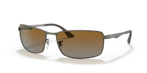 029/T5 - Gunmetal with Polarized Brown Lenses