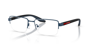 TFY1O1 - Matte Blue with Clear Lenses