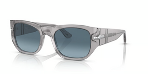 309/Q8 - Transparent Grey with Azure Gradient Blue Lenses