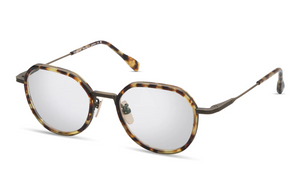 DTX453-A-02 Tokyo Tortoise - Antique Brown with Clear Lenses