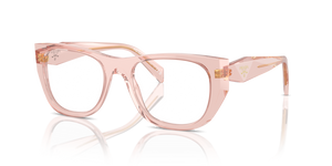 19Q1O1 - Transparent Peach with Clear Lenses