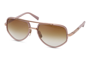 DTS463-A-02 Twilight Mauve - Rose Gold with Brown to Clear Gradient Lenses