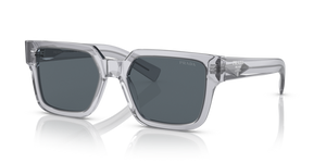 U430A9 - Transparent Grey with Blue Lenses