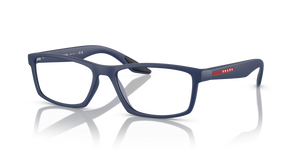 U631O1 - Blue Rubber with Clear Lenses