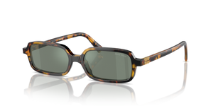 VAU04M - Honey Havana with Green Mirror Internal Silver Lenses