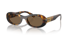 VAU06B - Havana with Dark Brown Lenses