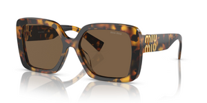 VAU06B - Honey Havana with Dark Brown Lenses