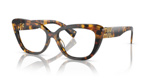 VAU1O1 - Honey Havana with Clear Lenses