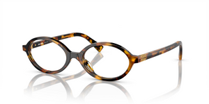 VAU1O1 - Honey Havana with Clear Lenses