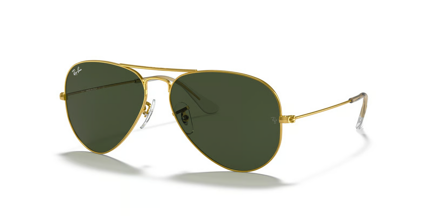 Ray-Ban RB3025 Aviator Large Metal Sunglasses