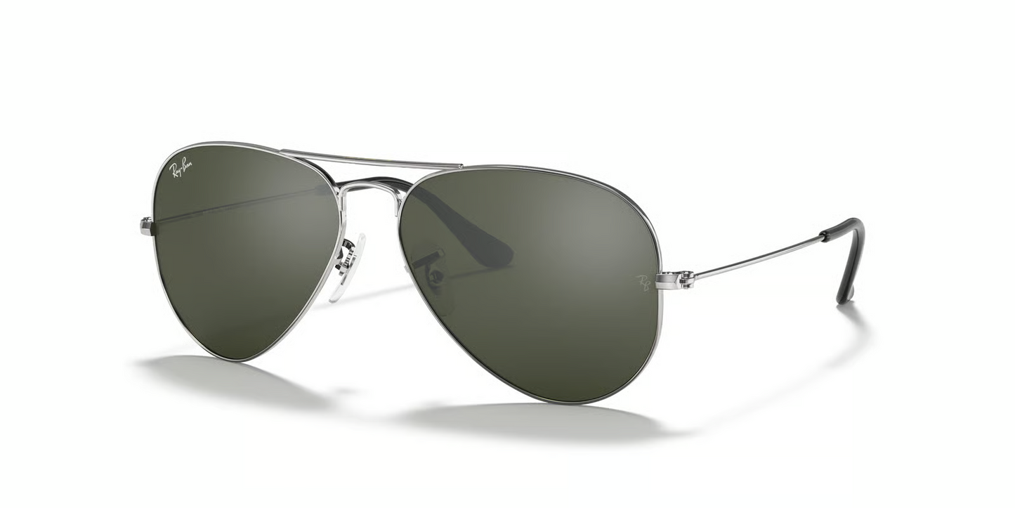 Ray-Ban RB3025 Aviator Large Metal Sunglasses