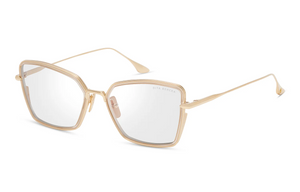 DTX196-A-02 White Gold - Khaki Crystal with Clear Lenses