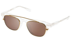 DTS702-A-CLP-03-Z  Yellow Gold with Brown Lenses