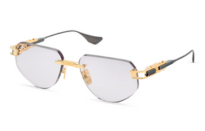DTX164-A-01 Yellow Gold - Black Iron with Clear Lenses