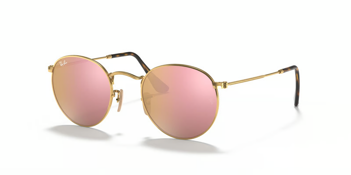 Ray-Ban RB3447N Round Metal Sunglasses