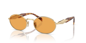 ZVN02Z - Pale Gold with Orange Lenses