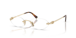ZVN1O1 - Pale Gold with Clear Lenses