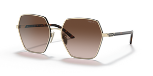 ZVN6S1 - Pale Gold with Brown Gradient Lenses