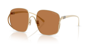 ZVN90Q - Pale Gold with Brown Lenses