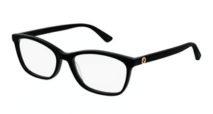 001 - Black with Clear Lenses
