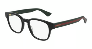 001 - Black with Clear Lenses