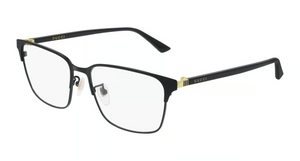 001 - Black with Clear Lenses