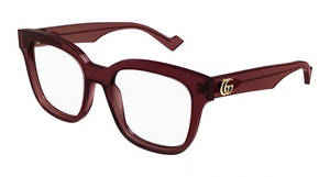 006 - Burgundy with Clear Lenses