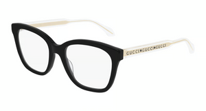 001 - Black with Clear Lenses