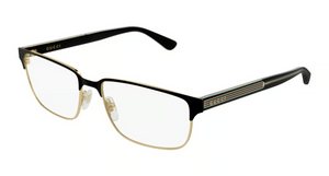 004 - Black with Clear Lenses