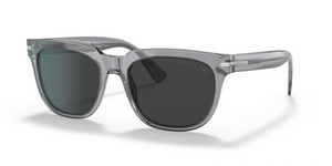 08U08G - Transparent Grey with Polarized Black Lenses