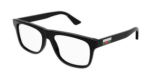 001 -  Black with Clear Lenses