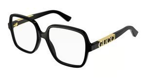 001 - Black with Clear Lenses
