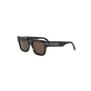 52E - Shiny Havana with Brown Lenses